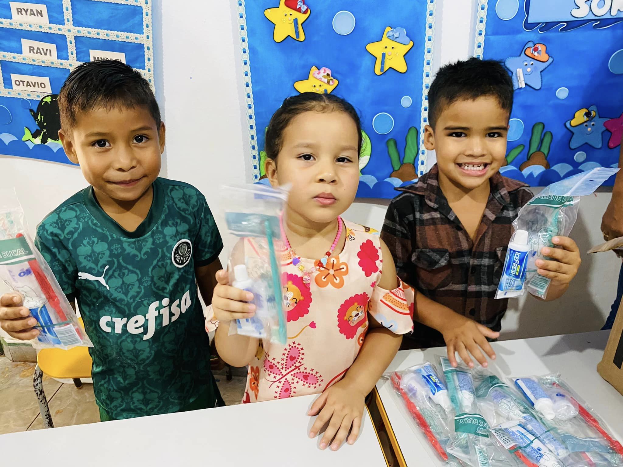 Prefeitura de Calçoene promove mais uma etapa do Programa Saúde na Escola no Meu Pedacinho de Chão