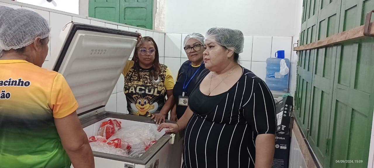 Prefeitura de Calçoene monitora qualidade da merenda escolar em parceria com o CAE