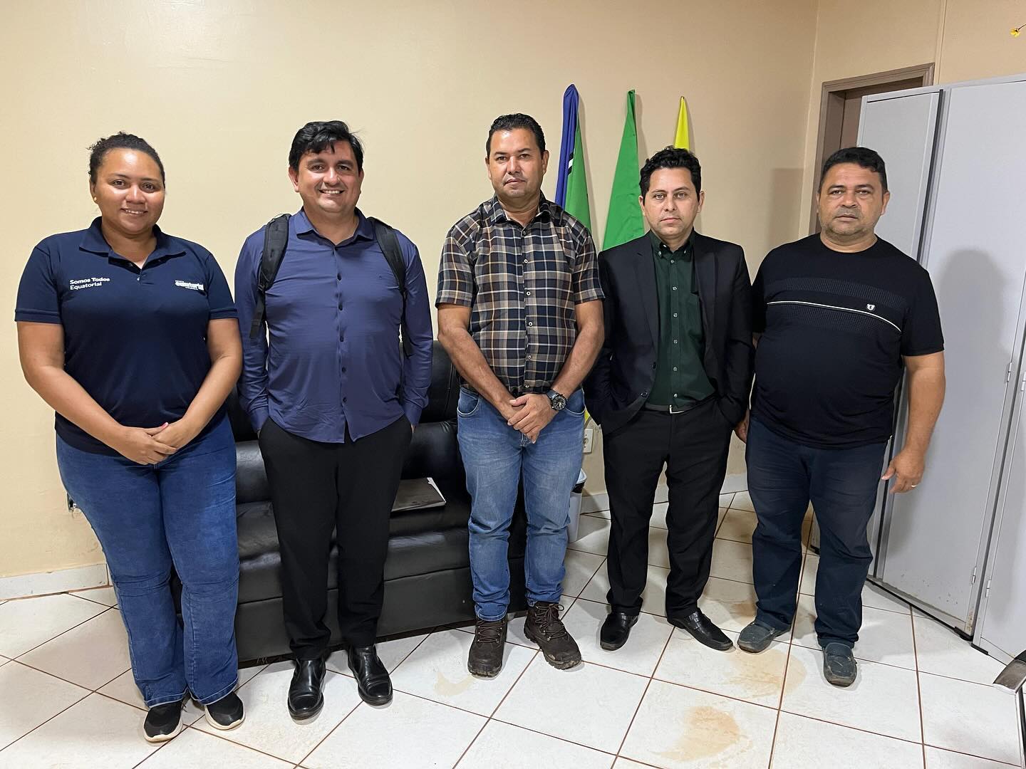 Prefeito de Calçoene discute melhorias na infraestrutura de água e energia com representantes da CSA