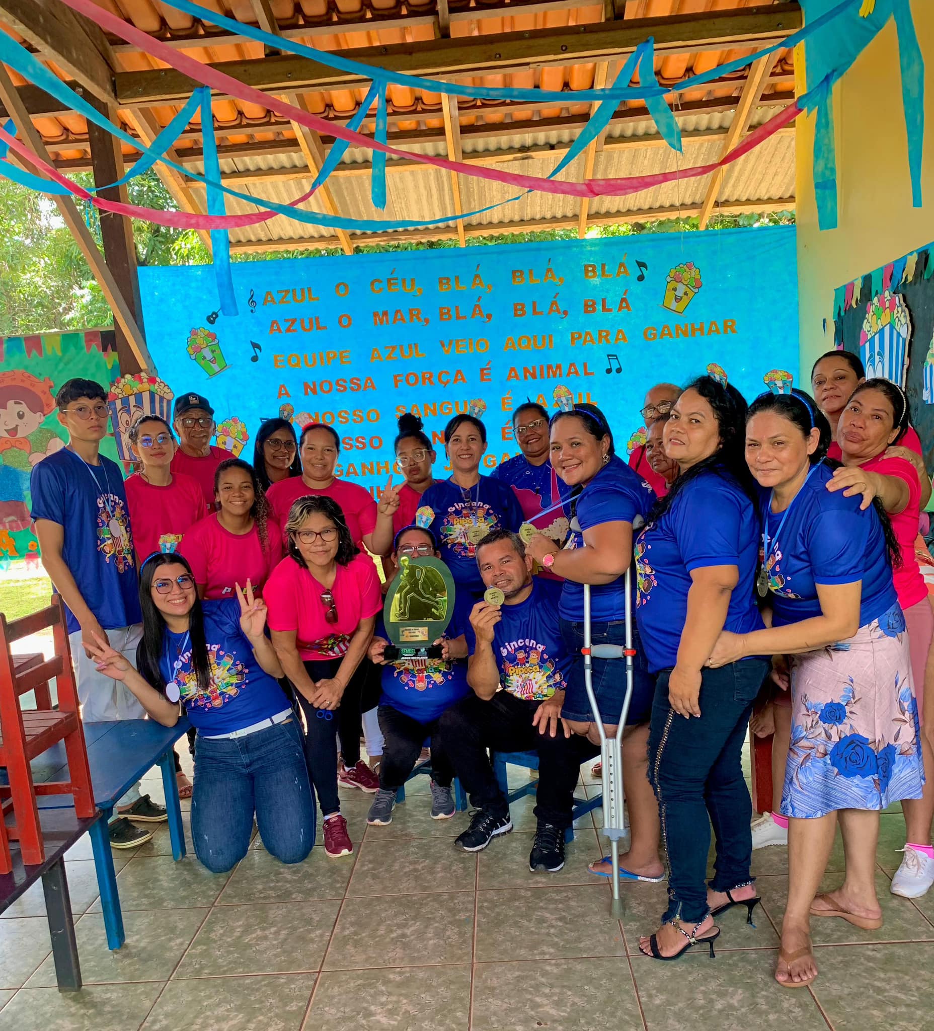 Escola Municipal Sementinha Realiza Tradicional Gincana Pipoca Colorida