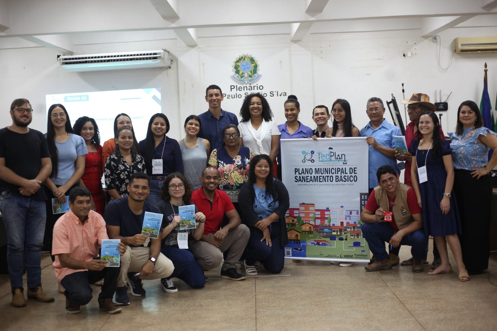 Início do Curso de Capacitação para o Plano Municipal de Saneamento Básico de Calçoene fortalece parcerias institucionais
