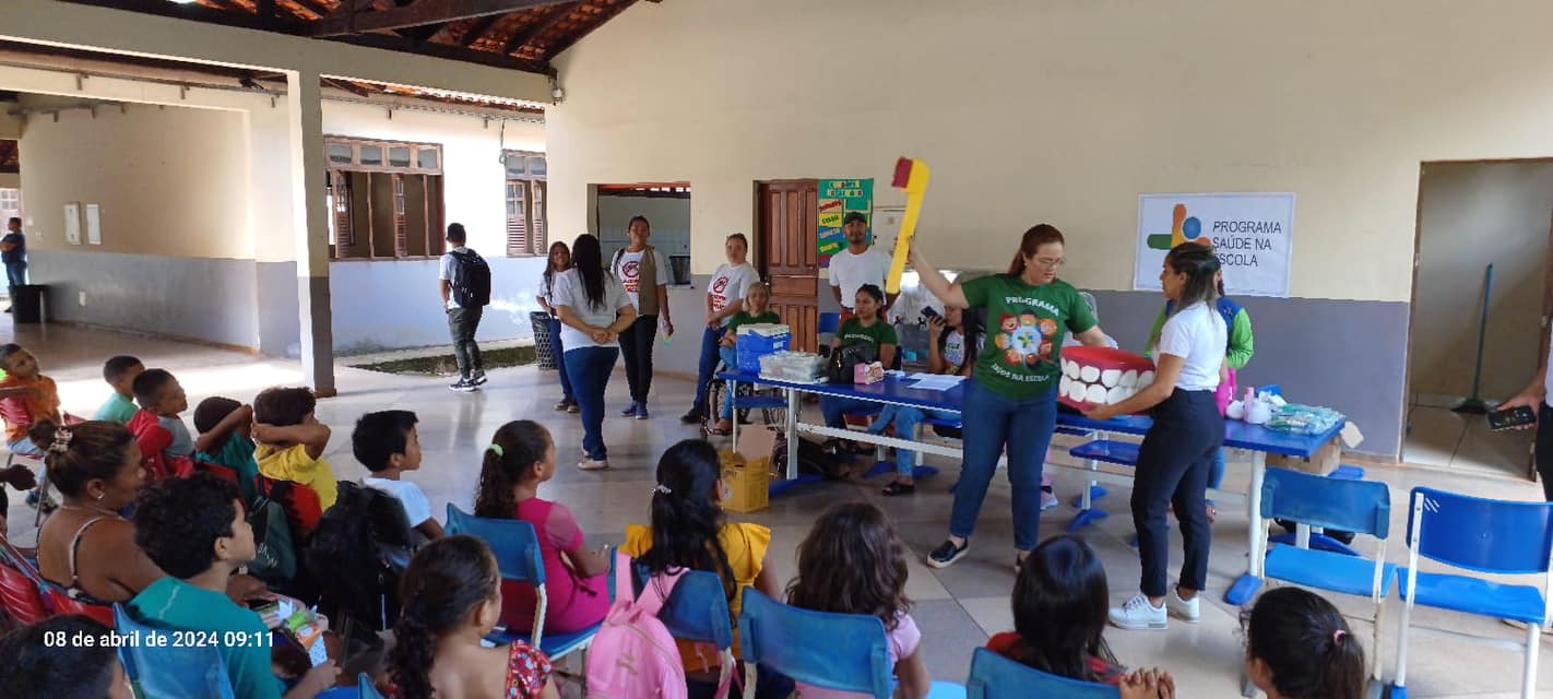 Prefeitura de Calçoene promove Programa Saúde na Escola