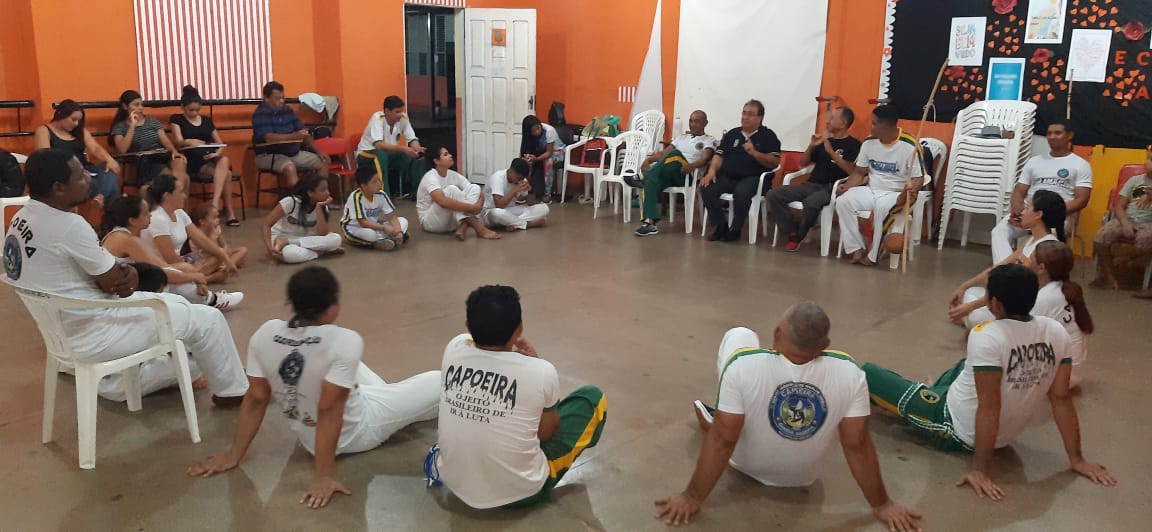 Troca de Graduações da Associação Desportiva e Cultural de Capoeira Ginga Amapá