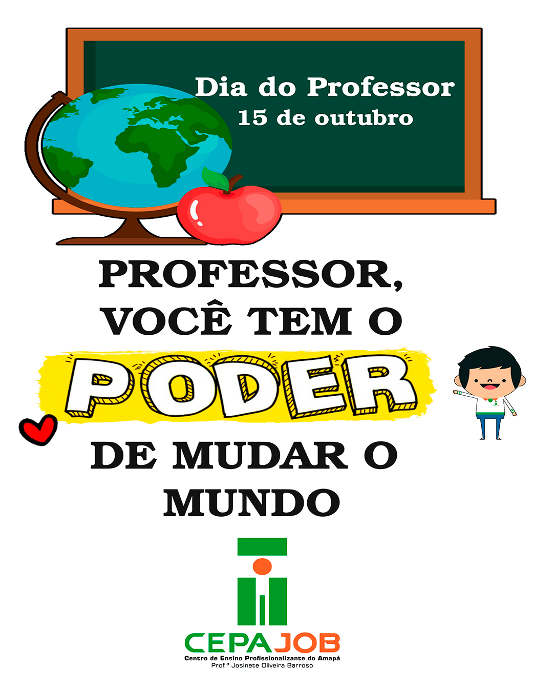 Feliz Dia do Professor!