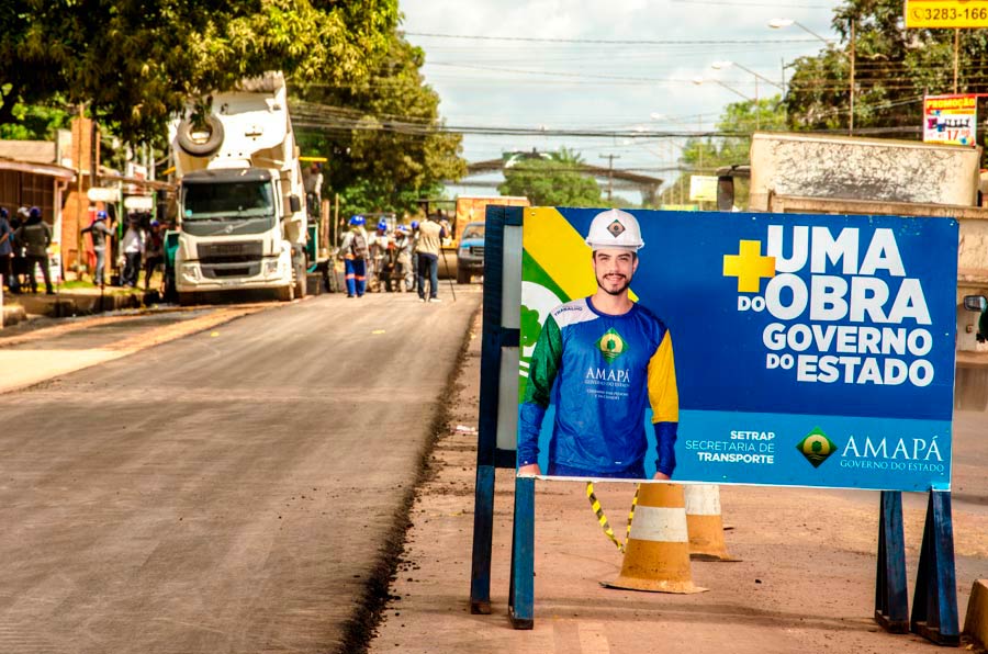 Obras de mobilidade urbana avançam no Amapá
