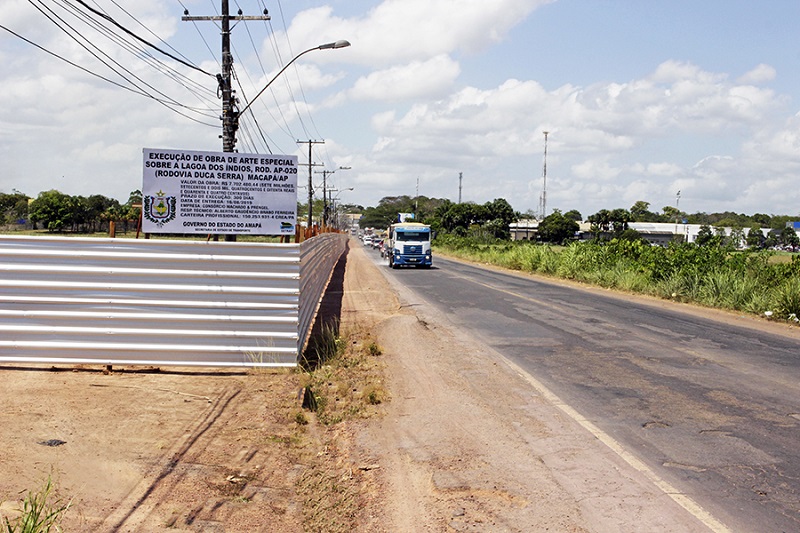 Amapá inicia reestruturação da ponte na Lagoa dos Índios