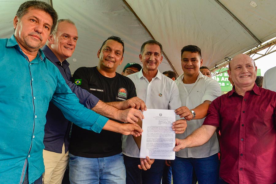 Governo do Amapá assina convênio para asfaltamento na Vila Amazonas, em Santana