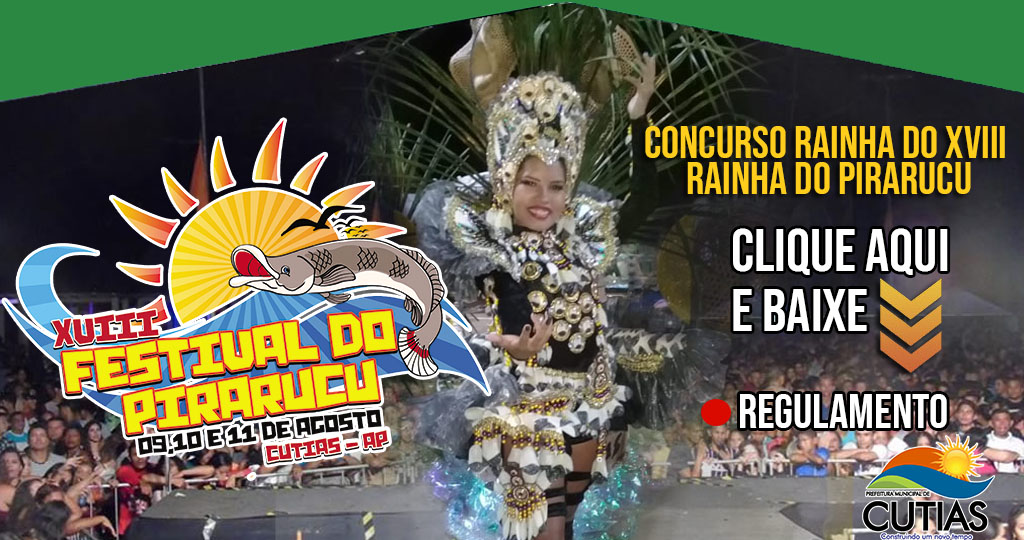 Concurso da Rainha do XVIII Festival do Pirarucu 2019