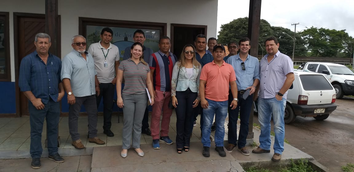 Reunião para vistoria no Parque de Exposições Engenheiro Agrônomo Antônio Roberto F. Silva, onde estiveram presentes representantes da DIAGRO, SDR e SEMA
