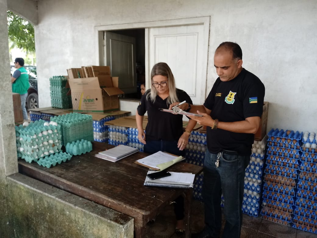Vigilância Agropecuária do Estado destroi 50 mil ovos de origem irregular