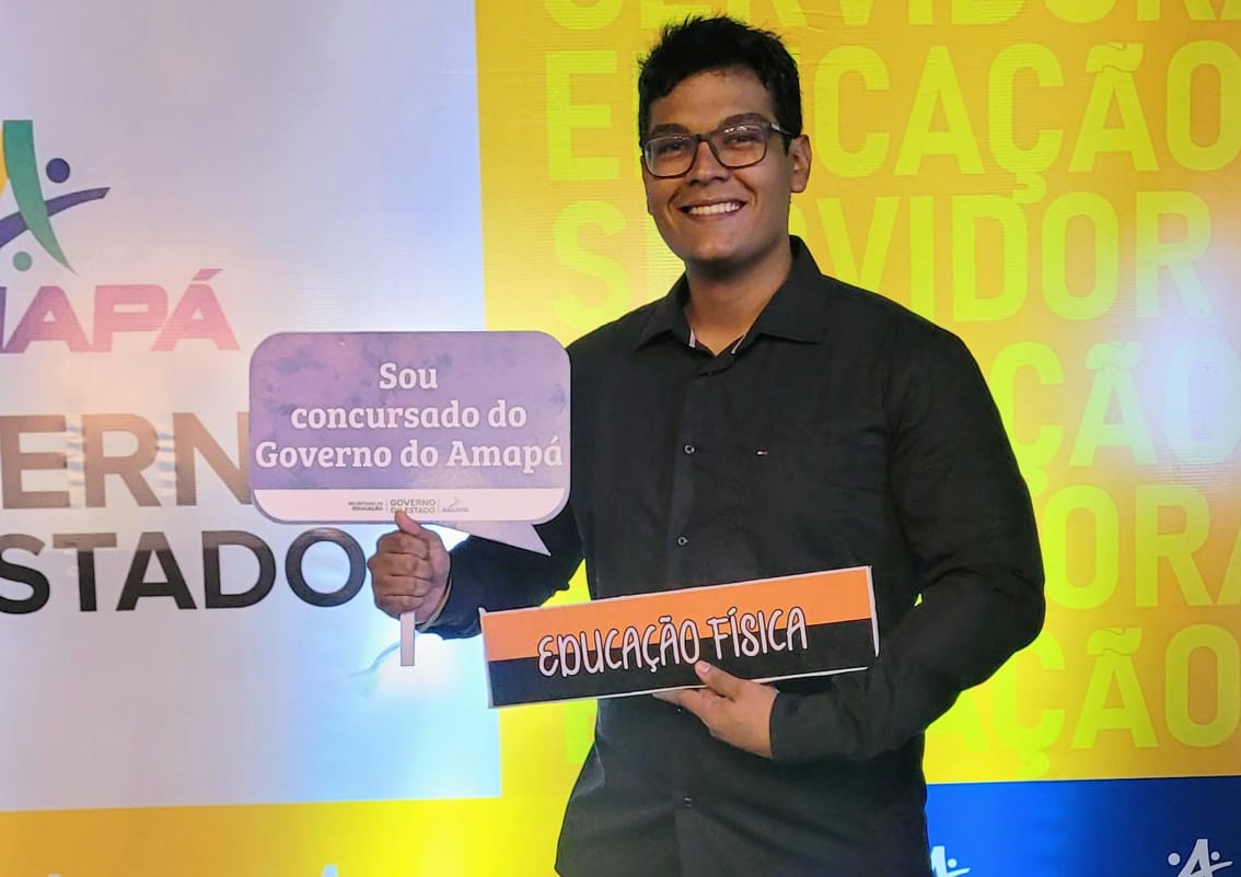'É um momento libertador de paz e gratidão', celebra professor ao ser efetivado como servidor público do Estado
