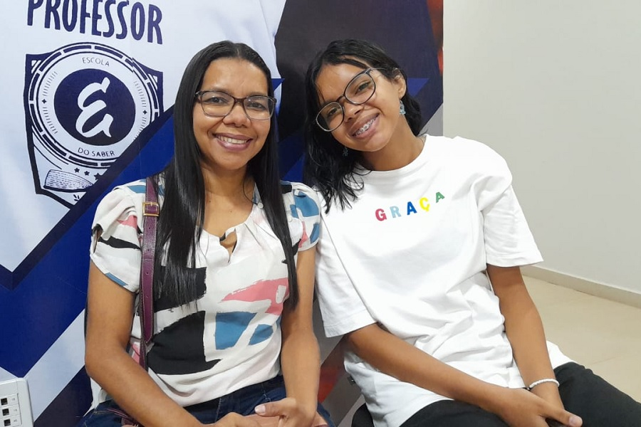 ‘Está contribuindo para o meu desenvolvimento na escola’, diz aluna atendida no Centro de Valorização da Educação, do Governo do Amapá 