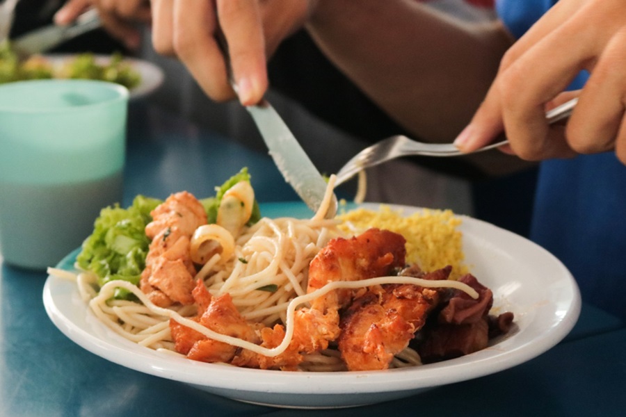 Governo do Amapá leva orientação nutricional para alimentação dos alunos da Escola Estadual Santa Inês