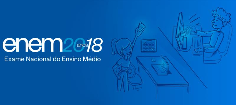 Estudantes da rede pública estadual ainda podem pedir isenção da taxa do Enem 2018