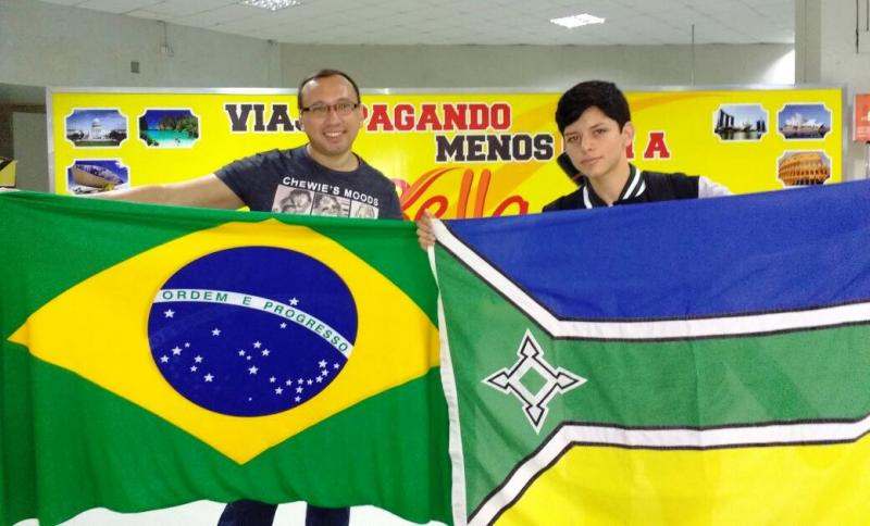 Aluno e professor representam o Amapá em feira de ciências nos EUA