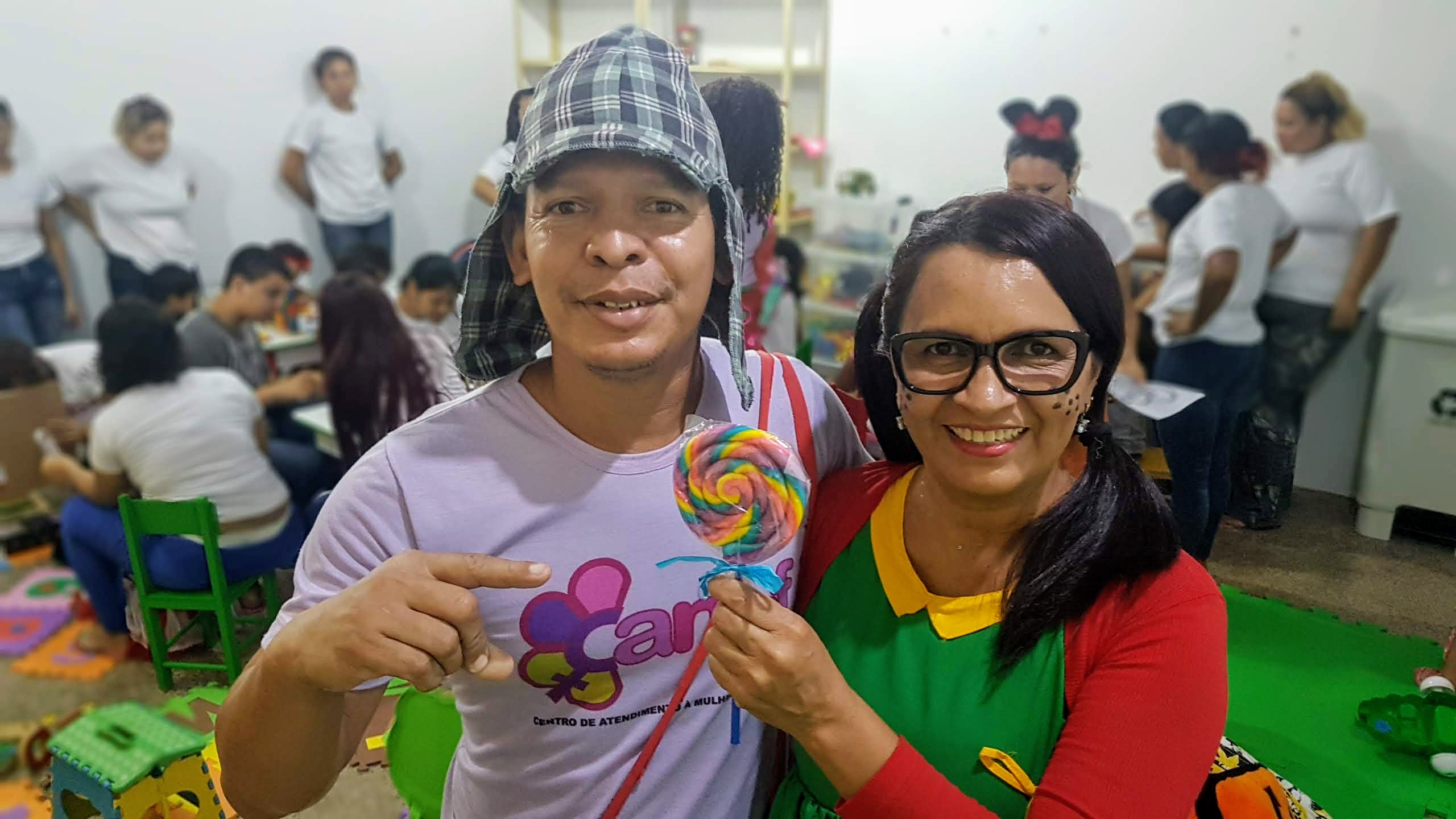 IAPEN promove reencontro de mães e filhos na Brinquedoteca da COPEF
