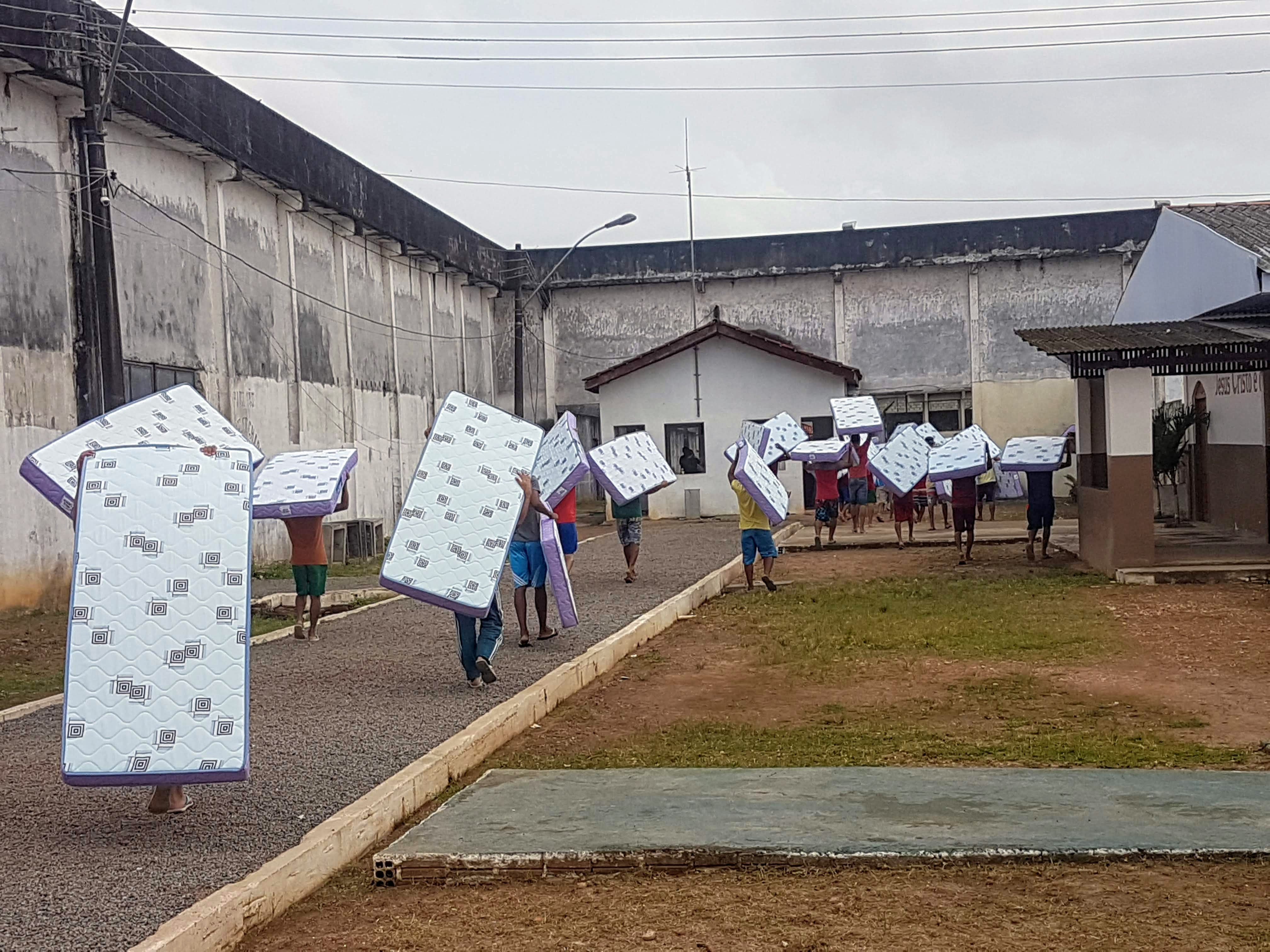 IAPEN realiza troca de colchões em todas as unidades prisionais do estado