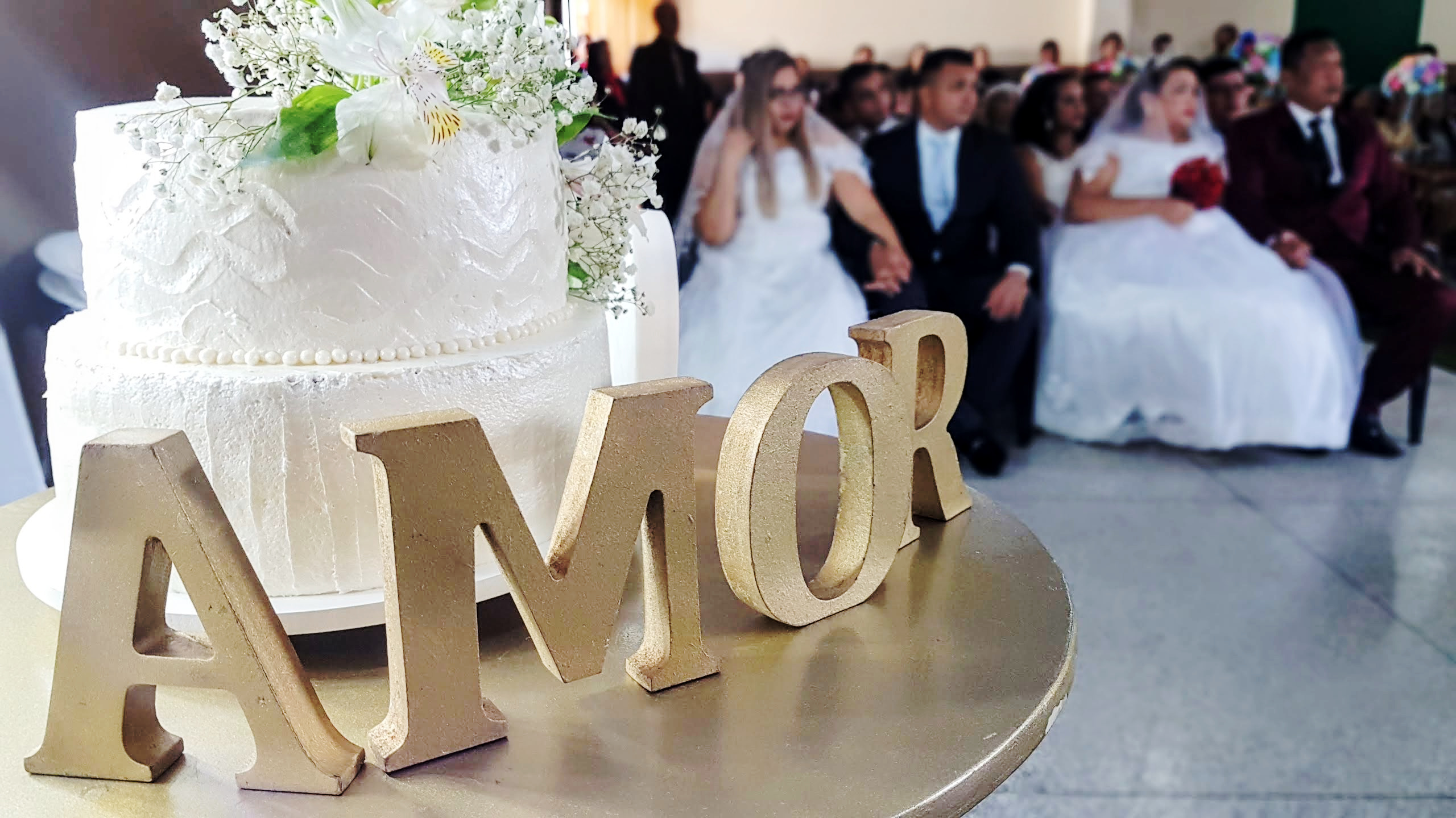 Dezessete casais celebram o matrimonio na penitenciária estadual