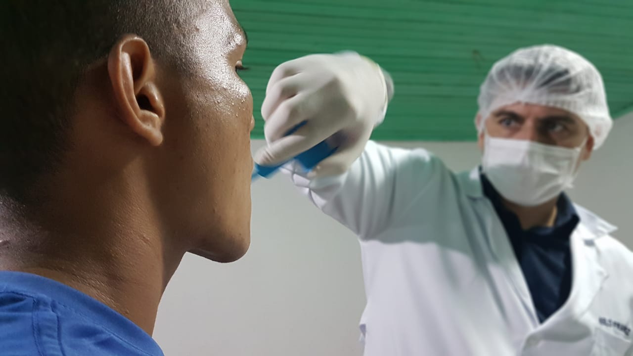 IAPEN e POLITEC realizam coleta de DNA de custodiados