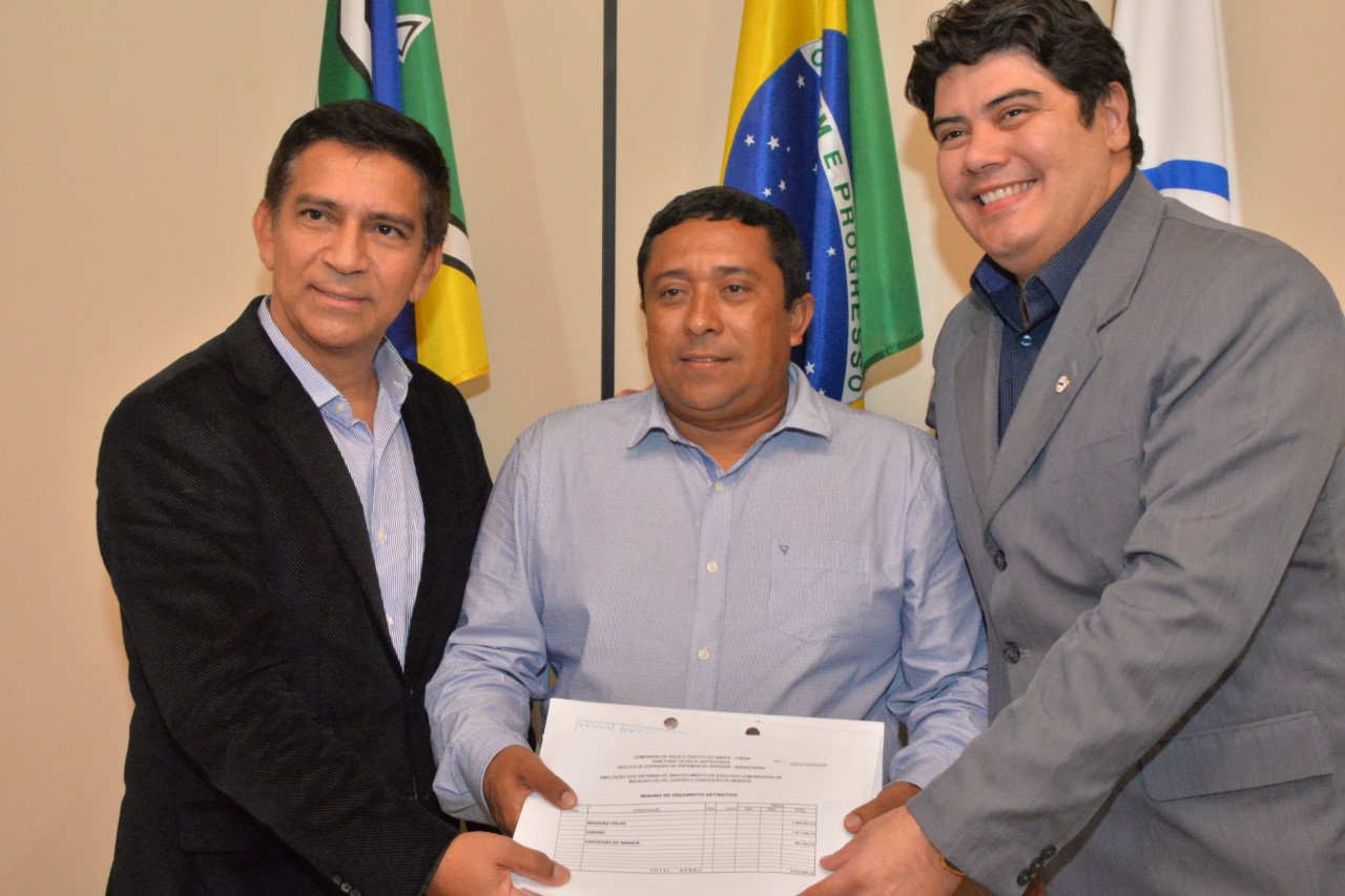 Funasa recebe projetos de água tratada para comunidades de Mazagão
