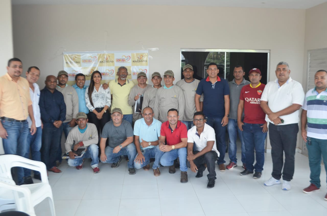 Prefeito Dudão Costa entrega novos (EPIs) para os Agentes de Endemias de Mazagão.