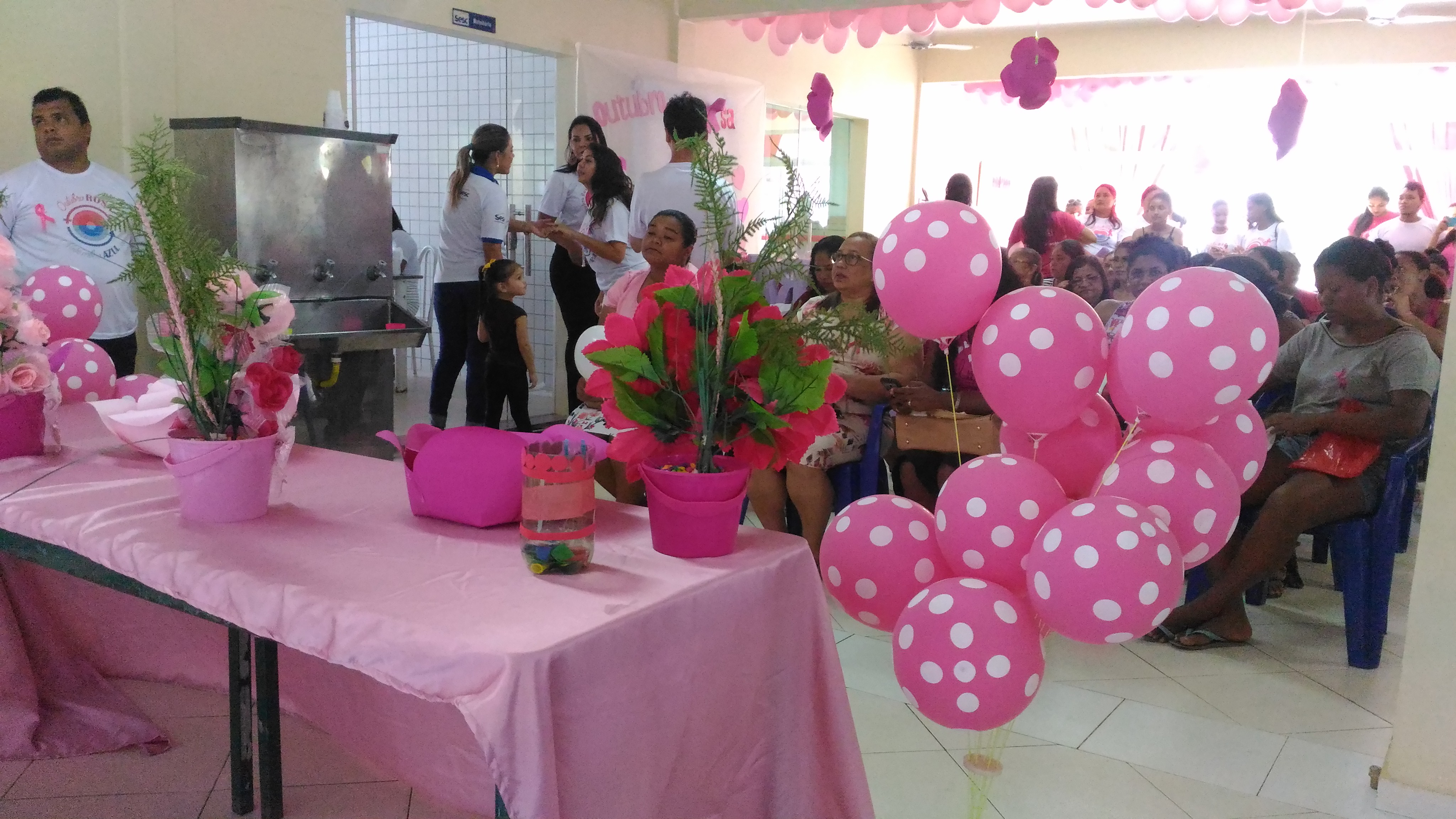 OUTUBRO ROSA: CRAM MAZAGÃO EM PARCERIA COM A PREFEITURA DE MAZAGÃO PROMOVE AÇÃO  DE CONSCIENTIZAÇÃO E PREVENÇÃO DO CÂNCER DE MAMA.