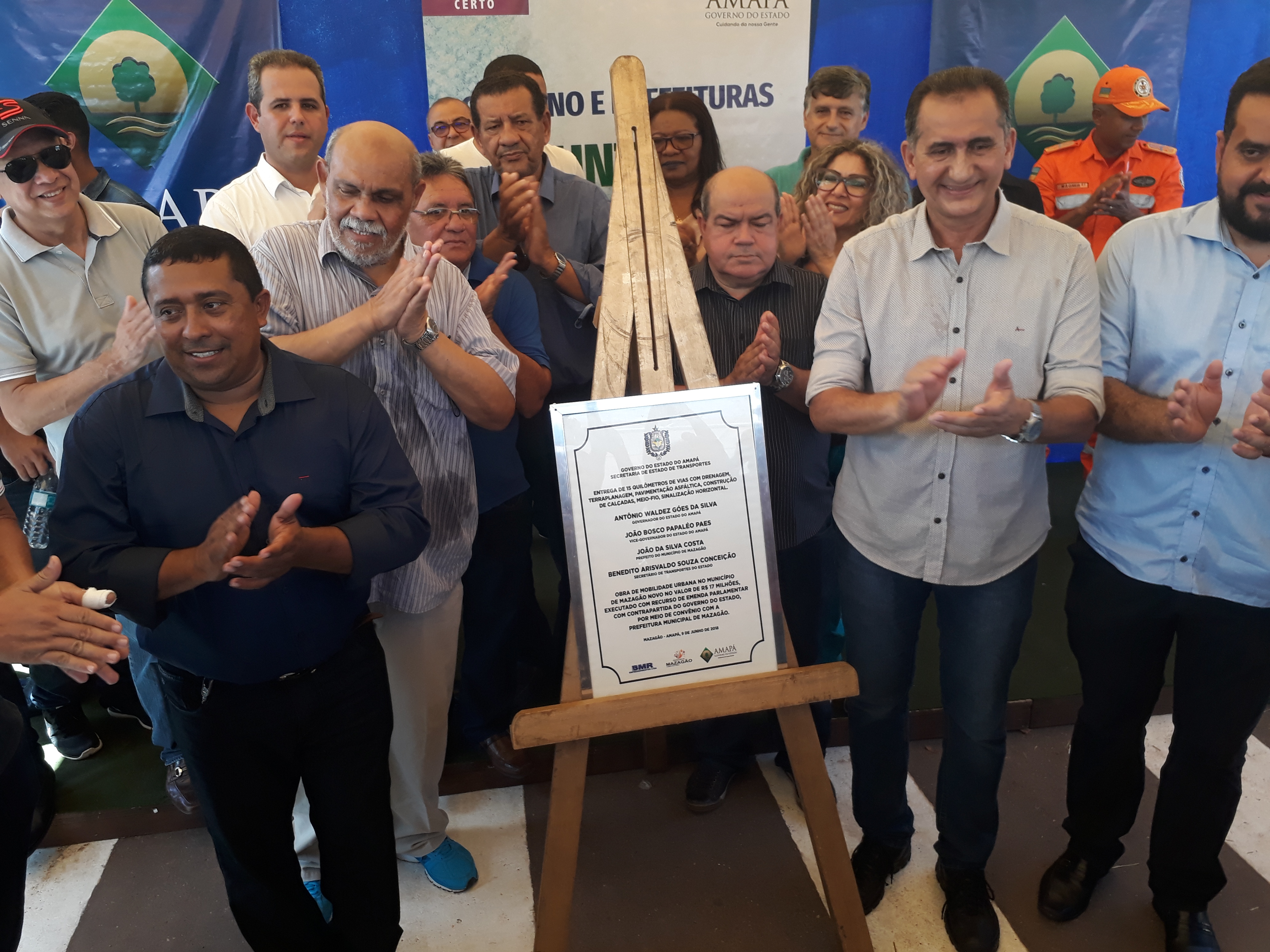 Governo do Estado e Prefeitura entregam obras de mobilidade urbana em Mazagão Novo