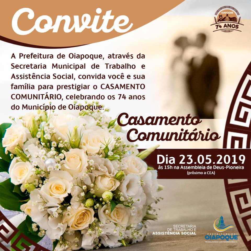 CASAMENTO COMUNITARIO