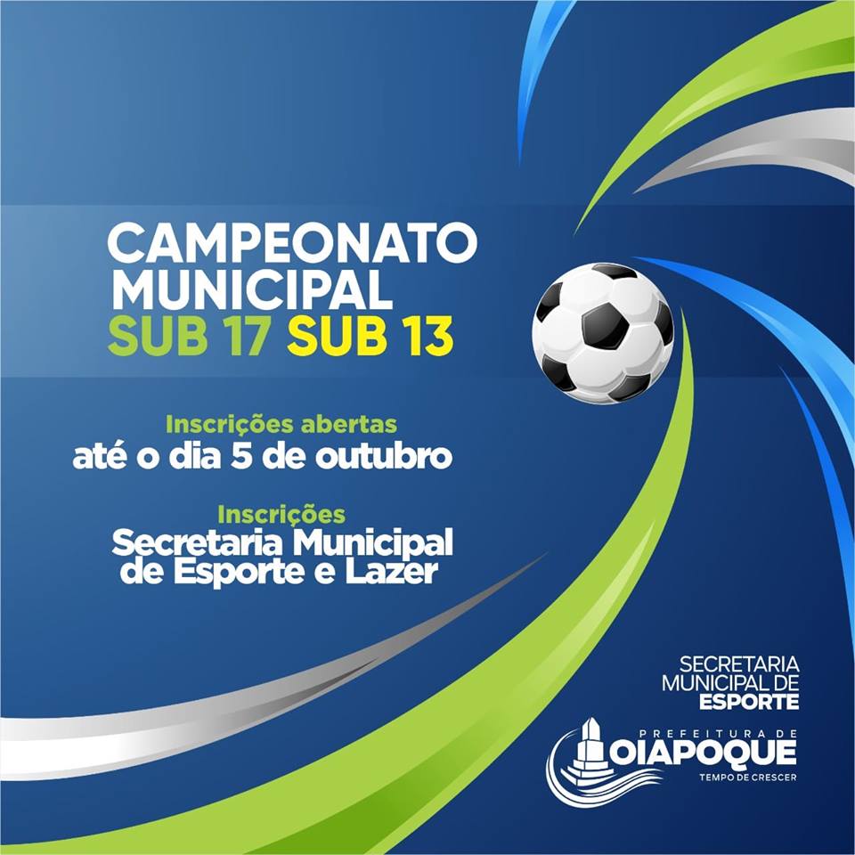 CAMPEONATO MUNICIPAL SUB 17 SUB 13
