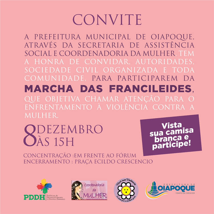 MARCHA DAS FRANCILEIDES