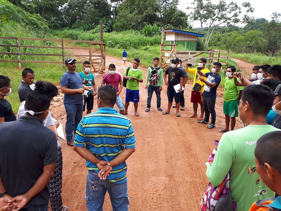 FORMADOS DO CURSO DE AGENTE AMBIENTAIS INDIGENAS