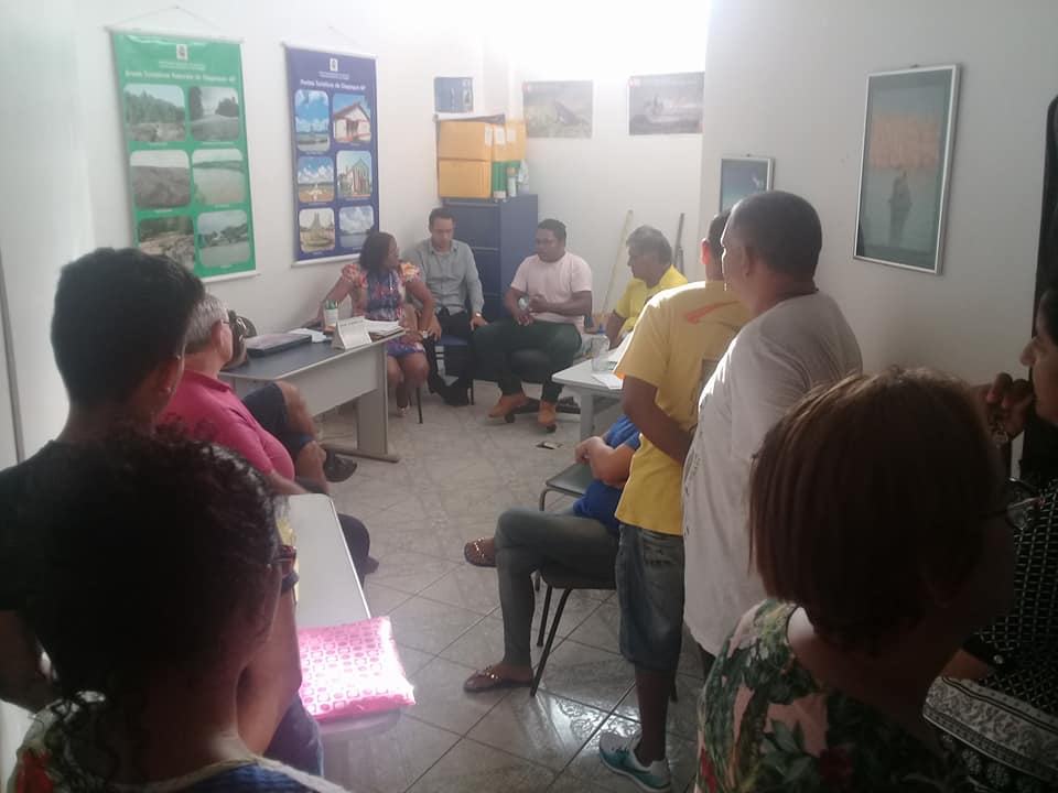 REUNIÃO NO TERMINAL RODOVIÁRIO