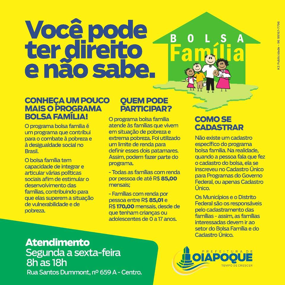 SECRETARIA MUNICIPAL DE ASSISTÊNCIA SOCIAL DE OIAPOQUE