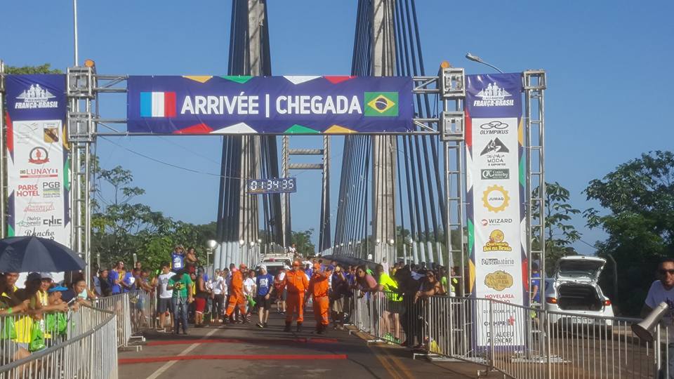 MOMENTOS DA 1ª MEIA MARATONA FRANÇA-BRASIL