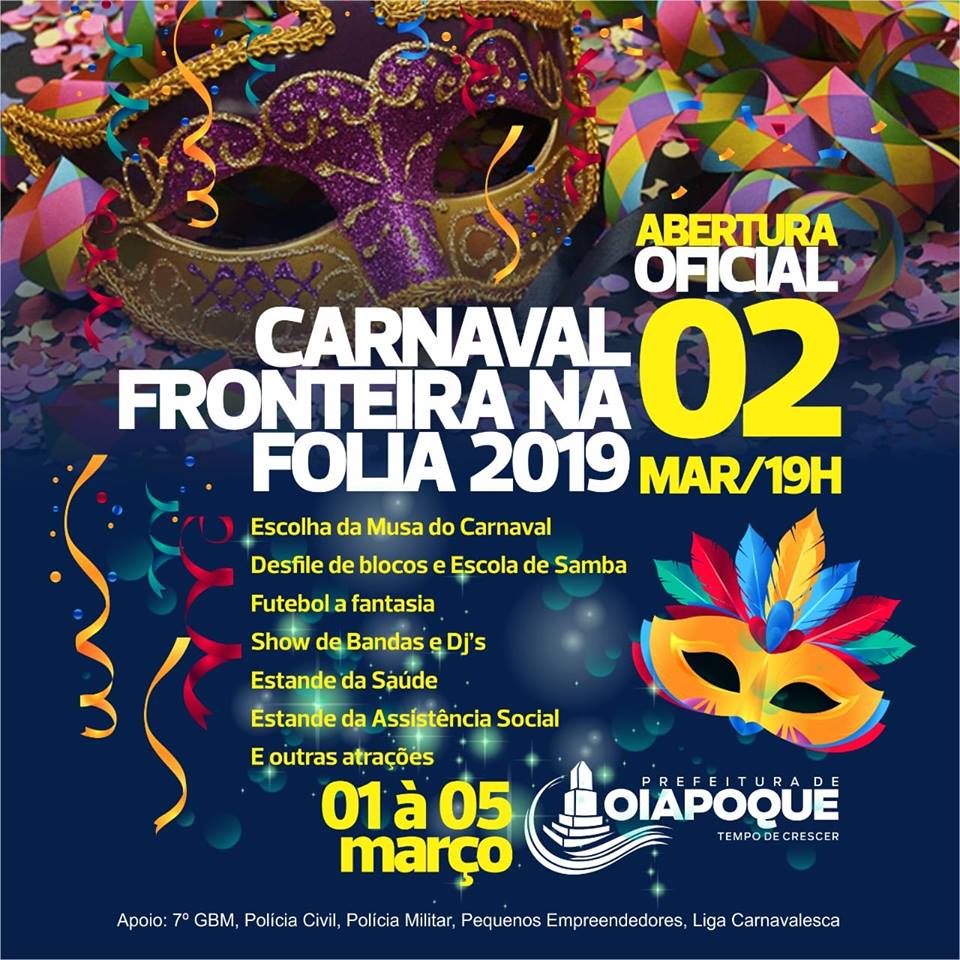 CARNAVAL FRONTEIRA NA FOLIA 2019
