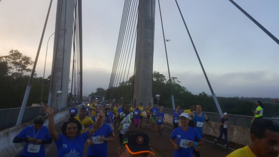MOMENTOS DA 1ª MEIA MARATONA FRANÇA-BRASIL