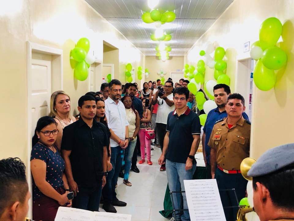 MOMENTOS DA INAUGURAÇÃO DA UBS DO BAIRRO NOVA ESPERANÇA!