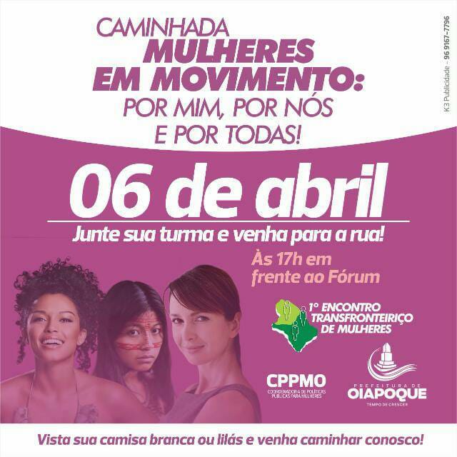 CAMINHADA MULHERES EM MOMENTOS