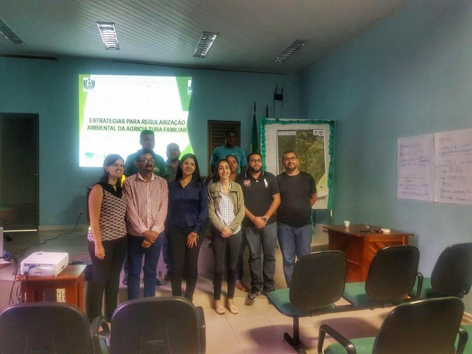 PRIMEIRA OFICINA SOBRE REGULARIZAÇÃO AMBIENTAL PARA AGRICULTURA FAMILIAR NO AMAPÁ