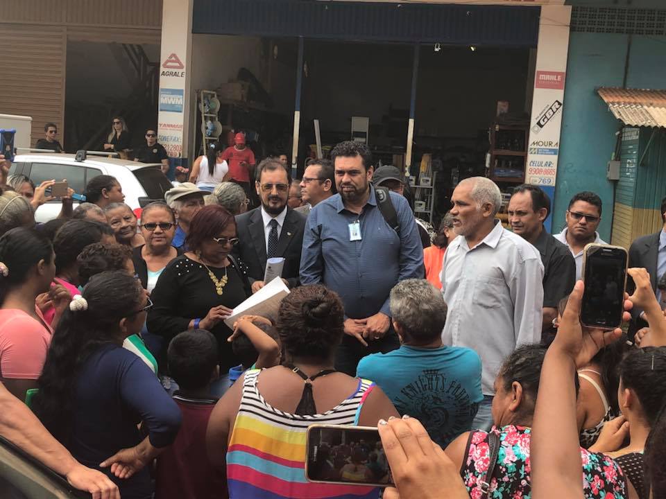 MORADORES DO INFRAERO VIBRAM COM A CONQUISTA DAS TERRAS