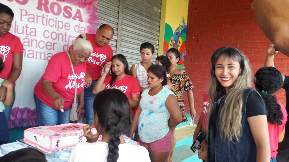 OUTUBRO ROSA ESCOLA MUNICIPAL ALCIONE BARBOSA VILA VITÓRIA
