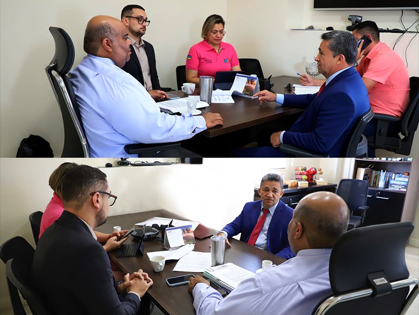 PGE recebe visita institucional do Deputado Estadual Pastor Oliveira e Sedel