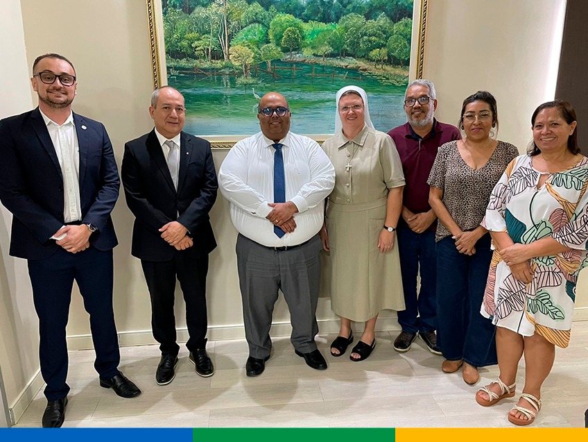 Reunião trata sobre celebração de termo de fomento entre o Estado do Amapá e Casa da Hospitalidade