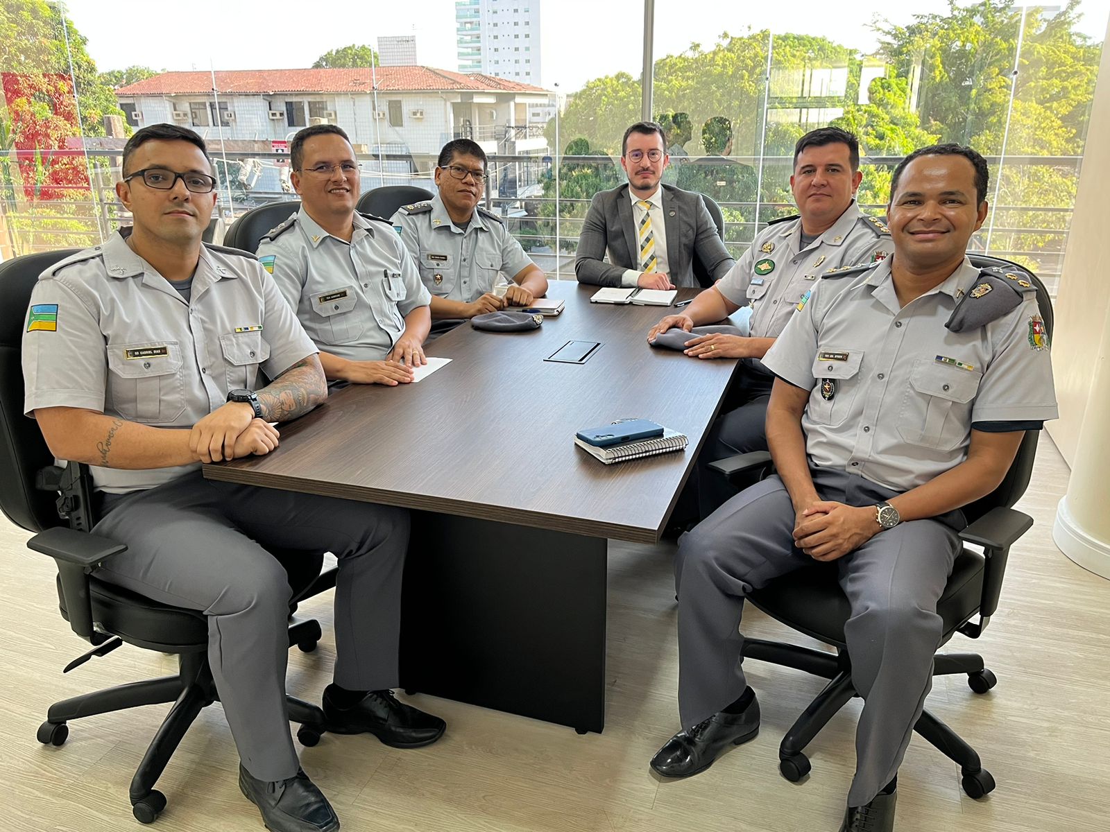 PGE e PM alinham sobre processamento e fluxo das promoções de militares