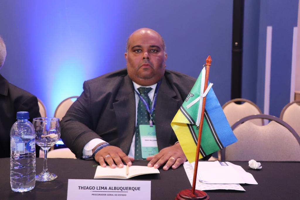 Procurador-Geral Thiago Albuquerque participa de reunião do Colégio Nacional dos Procuradores-Gerais/ CONPEG