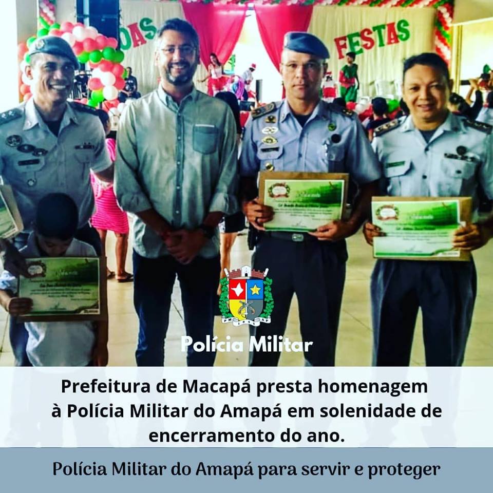 Prefeitura de Macapá presta homenagem à Polícia Militar do Amapá