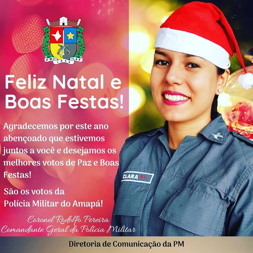 Polícia Militar deseja um feliz natal e boas festas!