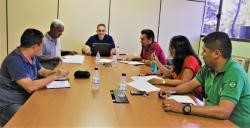 Coordenadoria técnica de extensão rural reúne com regionais do RURAP para planejamento de atividades.