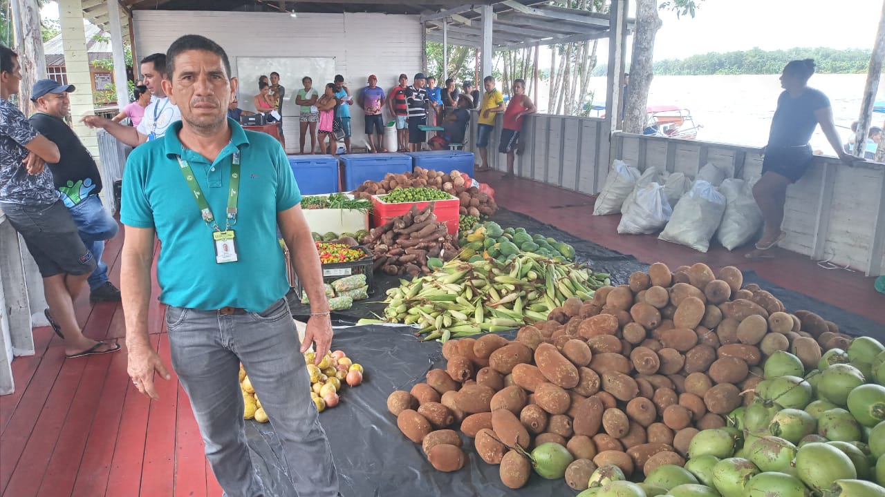 Feira do Programa de Aquisição de Alimentos (PAA) Alcança Comunidade Remota de Bailique