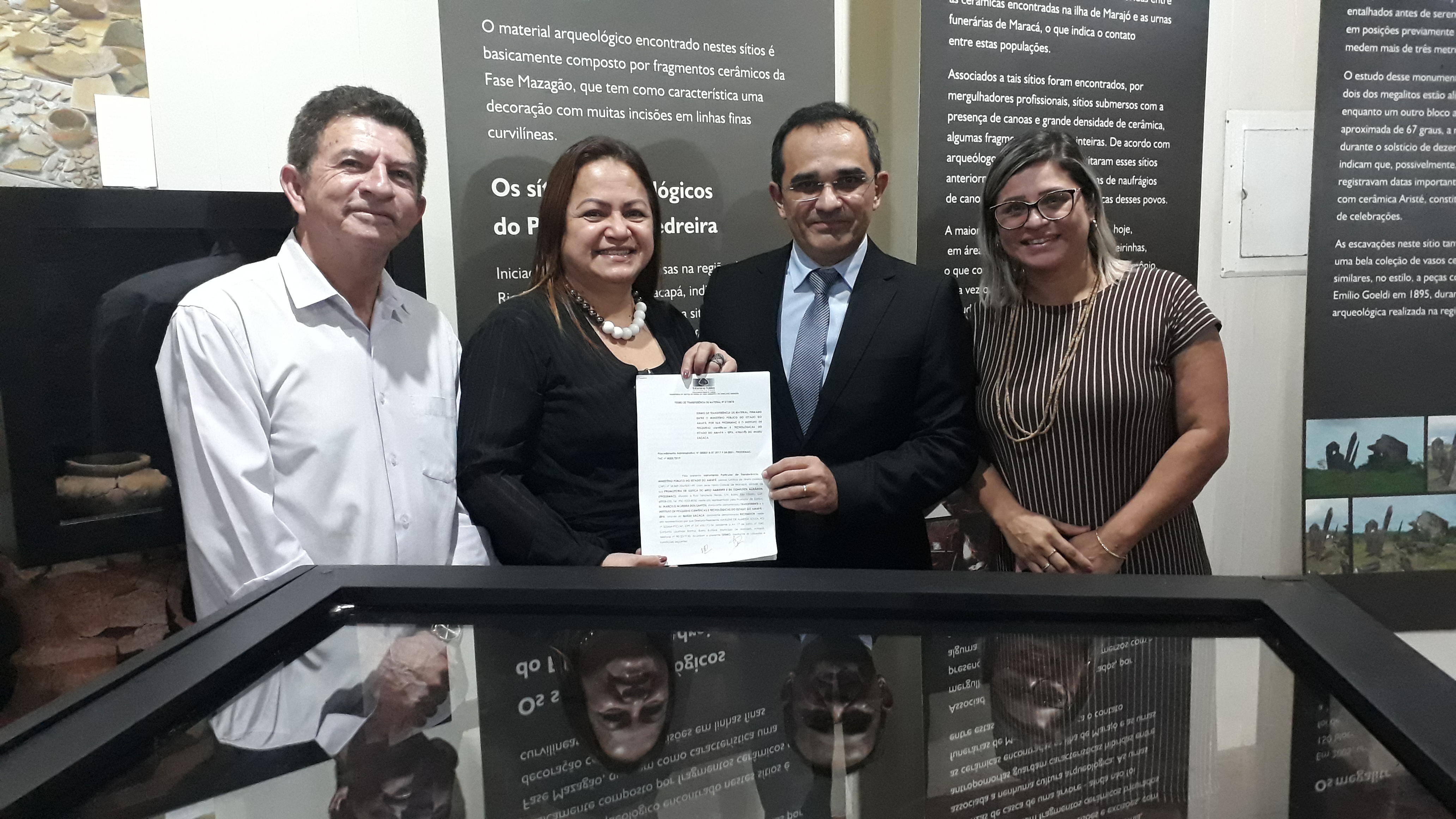 Museu Sacaca recebe bens doados pelo Ministério Público.